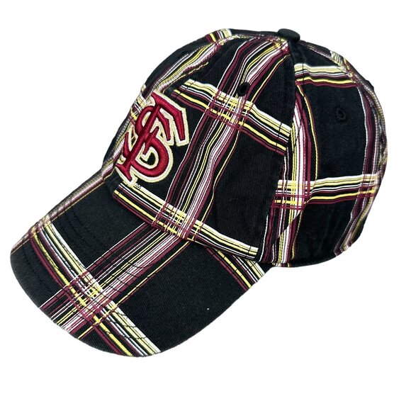 Twins '47 Florida State University Plaid Baseball Cap XL Fitted Color block - Picture 11 of 16